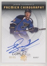 2012-13 SP Authentic Premier Chirography 50/65 Jaden Schwartz #PTC-SC Auto n1u