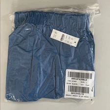 J Crew Mens Boxer short garment-dyed Broken-in organic cotton oxford Large Blue