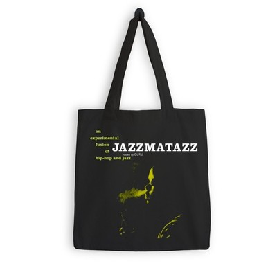 Guru Jazzmatazz tote bag - DJ Premier, 90s Boom Bap Hip Hop Record Bag Gangstarr