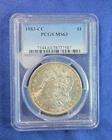 1883-🔥CC🔥 PCGS MS-63 MORGAN SILVER DOLLAR