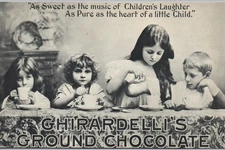 Ghirardelli's Ground Chocolate - San Francisco California - Advertisement PC