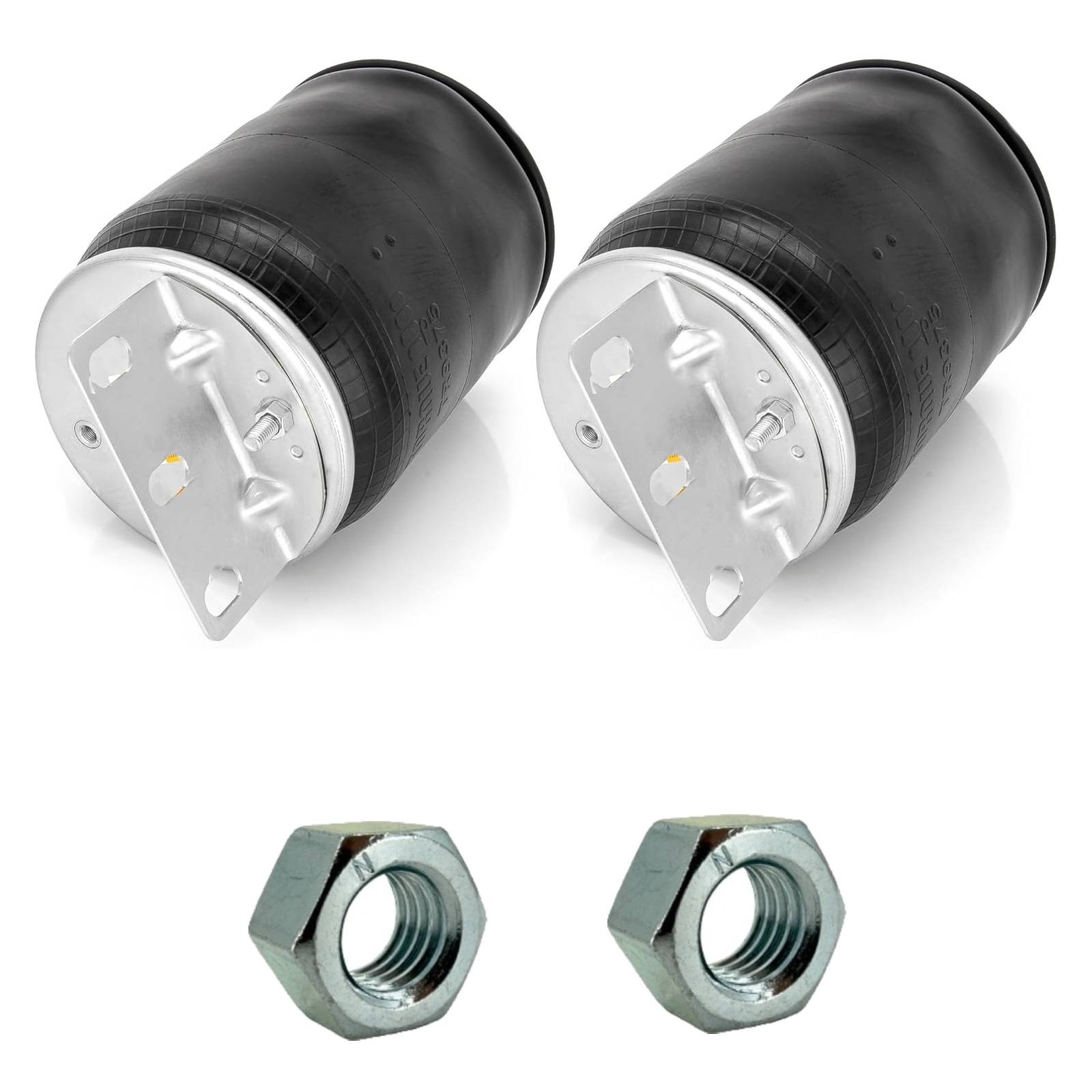 Pair of Air Spring Bag for Mack Replace 57QL414M W01-358-9375 w/ Hardware Kit