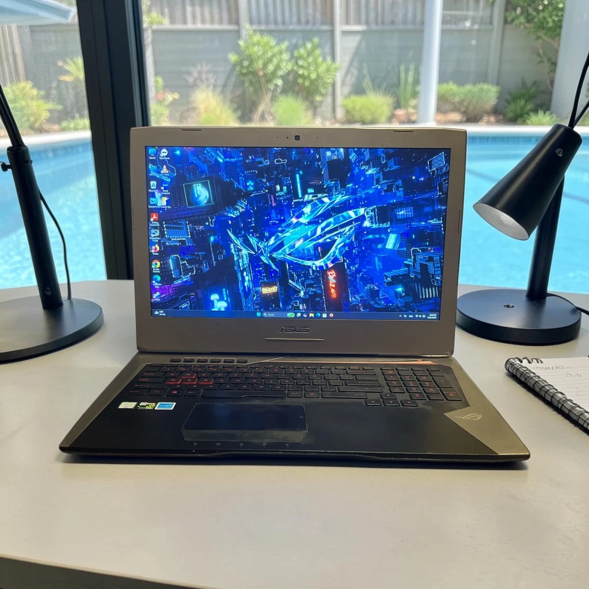 Portátil para juegos ASUS ROG G752VT i7-6700HQ GTX 970M 32 GB RAM 1 TB SSD