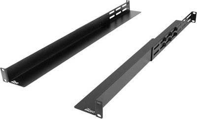 1HE Rackeinbauschiene, 4-Pfosten Fully Server Rack Regalschiene mit 20,9''-32'' verstellbar