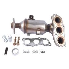 For Citroen C1 Peugeot 107 Toyota Aygo Hatchback Catalytic Converter w/ Gasket