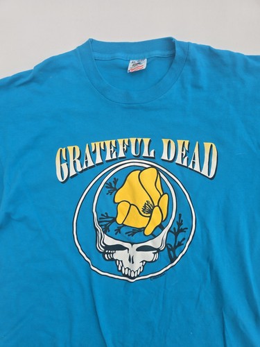 Grateful Dead Cal Expo Shirt Gr. XL Juni 1994 Liquid Blue Vintage TOP - Bild 5 von 9