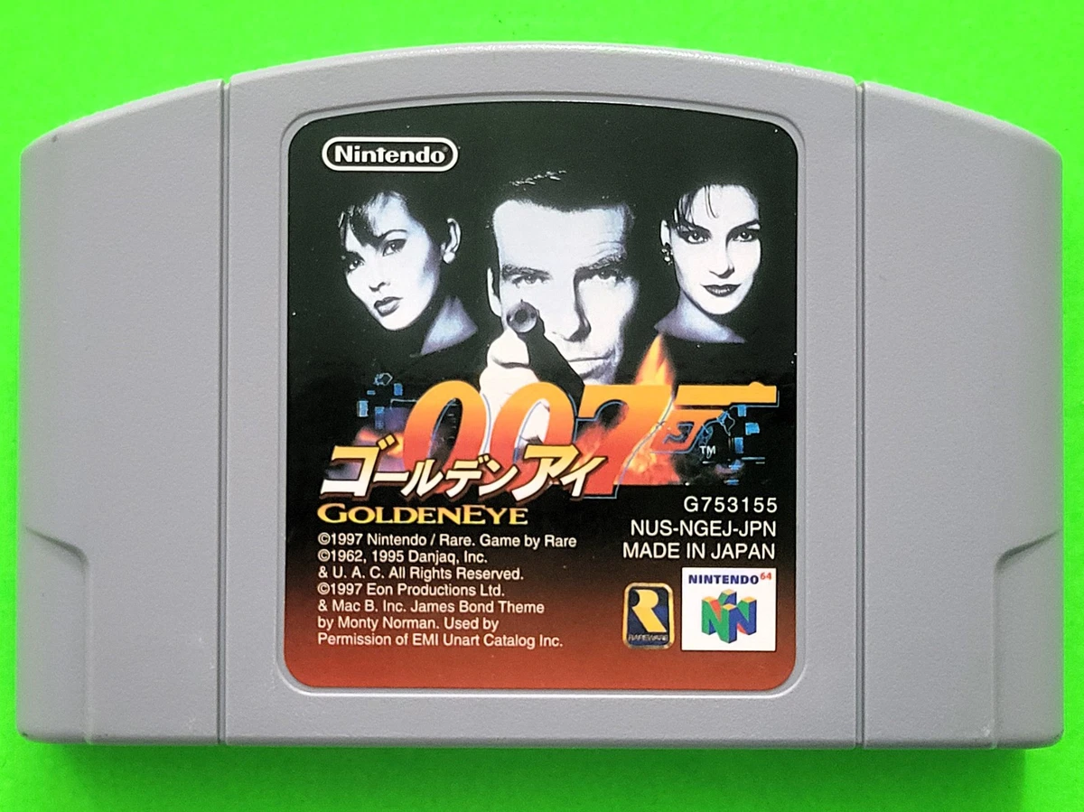GoldenEye 007 NTSC-J Japan Video Games for sale | eBay