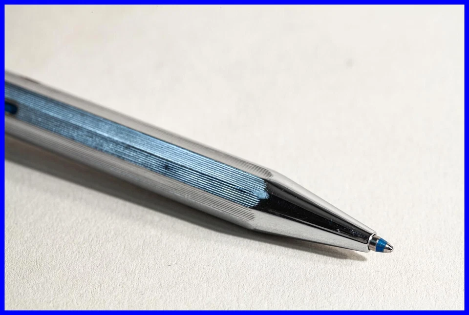 vintage ROTRING 4 Farb Kugelschreiber MULTI PEN mit Schieber Mechanik - Bild 4 von 4