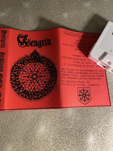 Ysengrin Archivum MMV - MMX Cassette Profanatica Archgoat Demonomancy Blasphemy - Picture 7 of 7