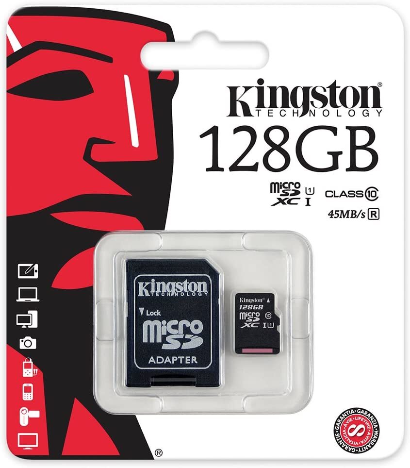 Kingston Micro Sd 128gb Microsd Classe 10 Sdhc Scheda Di - Foto 5