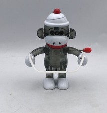 Z Wind Ups Skippy Jump Rope Sock Monkey Skippy Mini Windup Toy 2014 Works Great