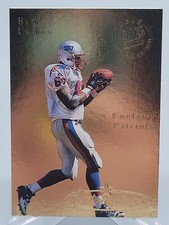 1995 FLEER ULTRA BEN COATES EXTRA STARS GOLD MEDALLION FOOTBALL CARD PATRIOTS