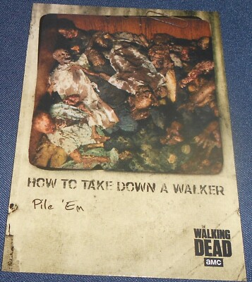WALKING DEAD 2018 HUNTERS & HUNTED - HOW TO TAKE DOWN A WALKER #HT5