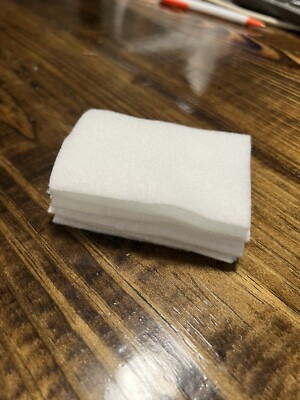 Fushing 3Pcs Household Microfiber Replacement Cleaning Pads for Shark