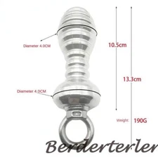 Metal Cleaning Anal Shower Enema Douche Nozzle Wash Anus Vaginal Cleaner