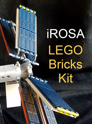 MOC Lego iROSA Roll Out Solar Panels Array International Space