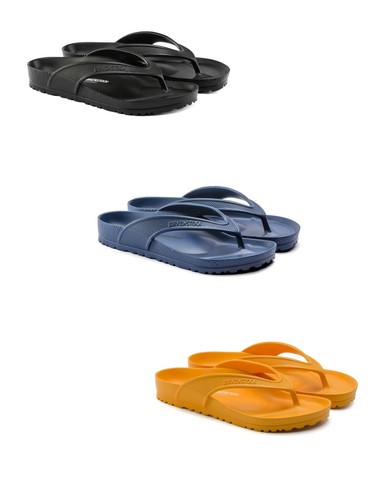 BIRKENSTOCK HONOLULU EVA CIABATTE INFRADITO UOMO DONNA PISCINA MARE GIALLO  NERO | eBay