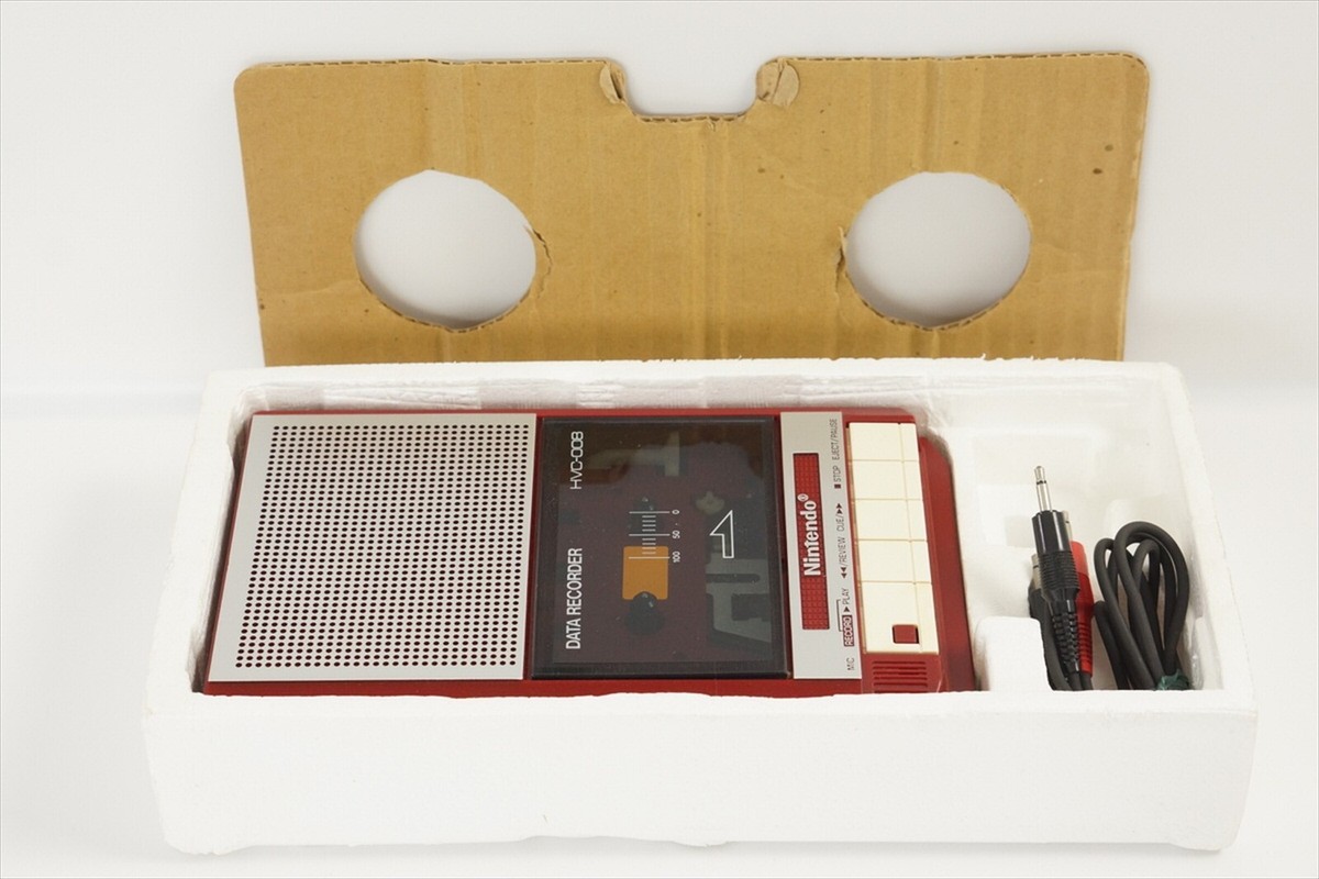 Nintendo Cassette Data Recorder HVC-008 For Family Basic Nintendo Cassette Data Recorder HVC-008 For Family Basic