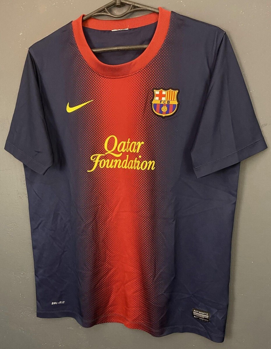 NIKE FC BARCELONA 2012/2013 HOME FOOTBALL SOCCER SHIRT