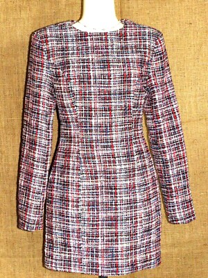 SKYLAR ROSE Colorful Abstract Polyester Knit Mini Dress SZ S NEW | eBay