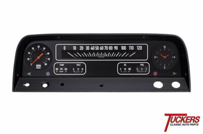  1964-66 Chevrolet Truck Black Classic Instruments gauge package CT64B