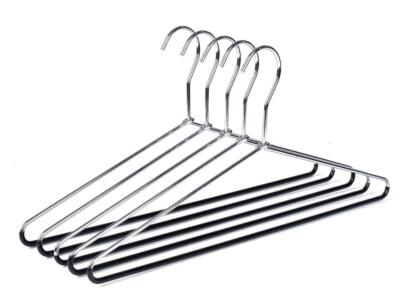 30 Quality Heavy Duty Metal Coat Hangers With Black Rubber Coating For Non Slip 