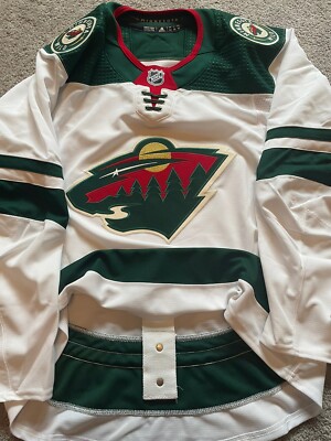 NWT MiC Team Issued Adidas Authentic Minnesota Wild NHL Jersey