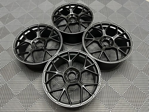 19" AMG GT Style Alloy Wheels Gloss Black Polished Mercedes E Class W205 W213 - Picture 7 of 9