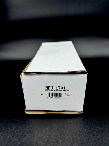 MFJ-1701 6-Position Antenna Switch 1.8-30 MHz 2kW PEP - SO-239