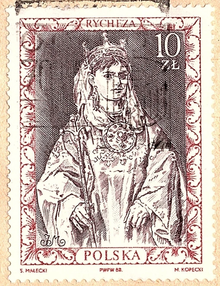 POLAND 1989 BEAUTIFUL COVER SENT TO AMMAN JORDAN MIXED SEVEN STAMPS HARD TO FIND - Image 2 of 4