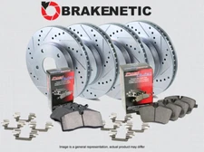 F&R BRAKENETIC Sport Drill Slot Brake Rotors+Ceramic Pads 36.33164.11