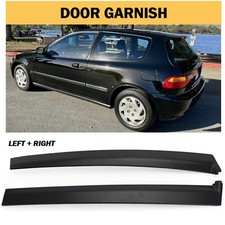 Rl Door Pillar Sash Garnish Trim For 92-95 Honda Civic 23 Door Hatchback Coupe