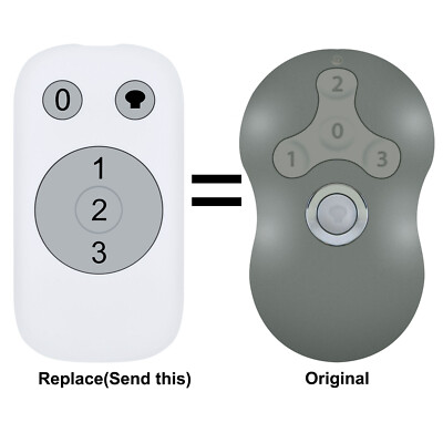 For Hunter Replacement Handheld Ceiling Fan Remote Control Transmitter 99123