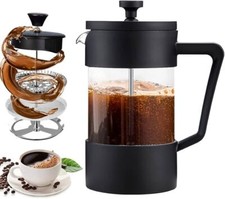 1 Liter Kaffeebereiter Teepresse French Press Glas Kaffeepresse Stempelkanne