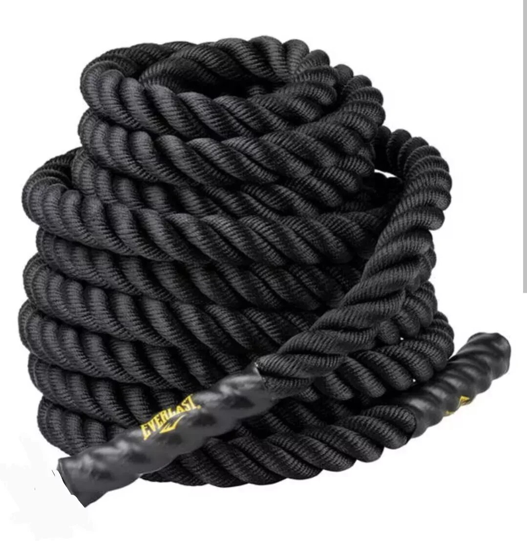 Cuerda de batalla EVERLAST GIMNASIO CUERDAS DE ENTRENAMIENTO, 12m de largo, 38mm de diámetro, NUEVA, ENVÍO GRATUITO