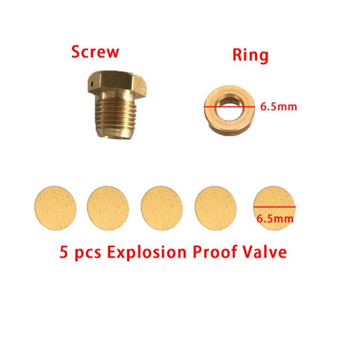 Explosion Proof Brass Slice Rupture Disc For YONG HENG 30MPa Air Compressor - Bild 4 von 4