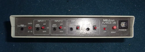 Mitutoyo MIG-4 4-Port RS-232 Communication Multiplexer Converter MIG Interface
