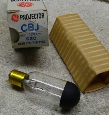 ** GE - PROJECTOR BULB - CBJ - UNUSED in Original BOX