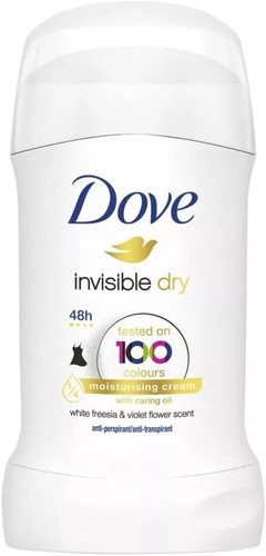 6 x 40ml Dove Anti-Perspirant Deodorant Stick Invisible Dry 48h Protection - Picture 2 of 5