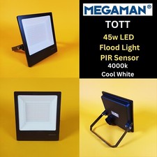 Megaman 45w LED Outdoor Floodlight - 4000k - Cool White - IP65 - TOTT - 180292