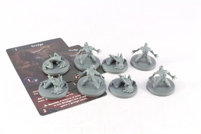 Deep Madness Brettspiel Endless Nightmares Grudge Figur x 8 Neu Kickstarter 