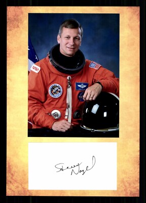 Steven Ray Nagel Amerikanischer Astronaut STS-51-G Original Signiert # G 43789