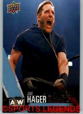 2021 Upper Deck AEW 1st edition #19 Jake Hager