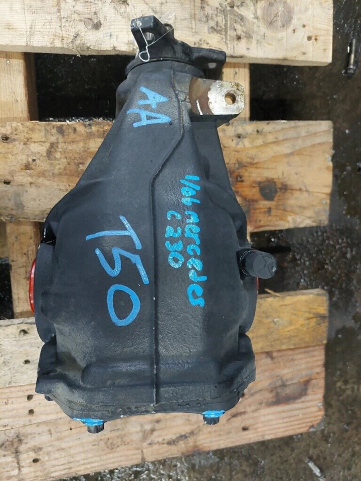 Mercedes Benz C230 2006 2007 tracción trasera diferencial portador trasero relación 3,27 Foto 3 de 3