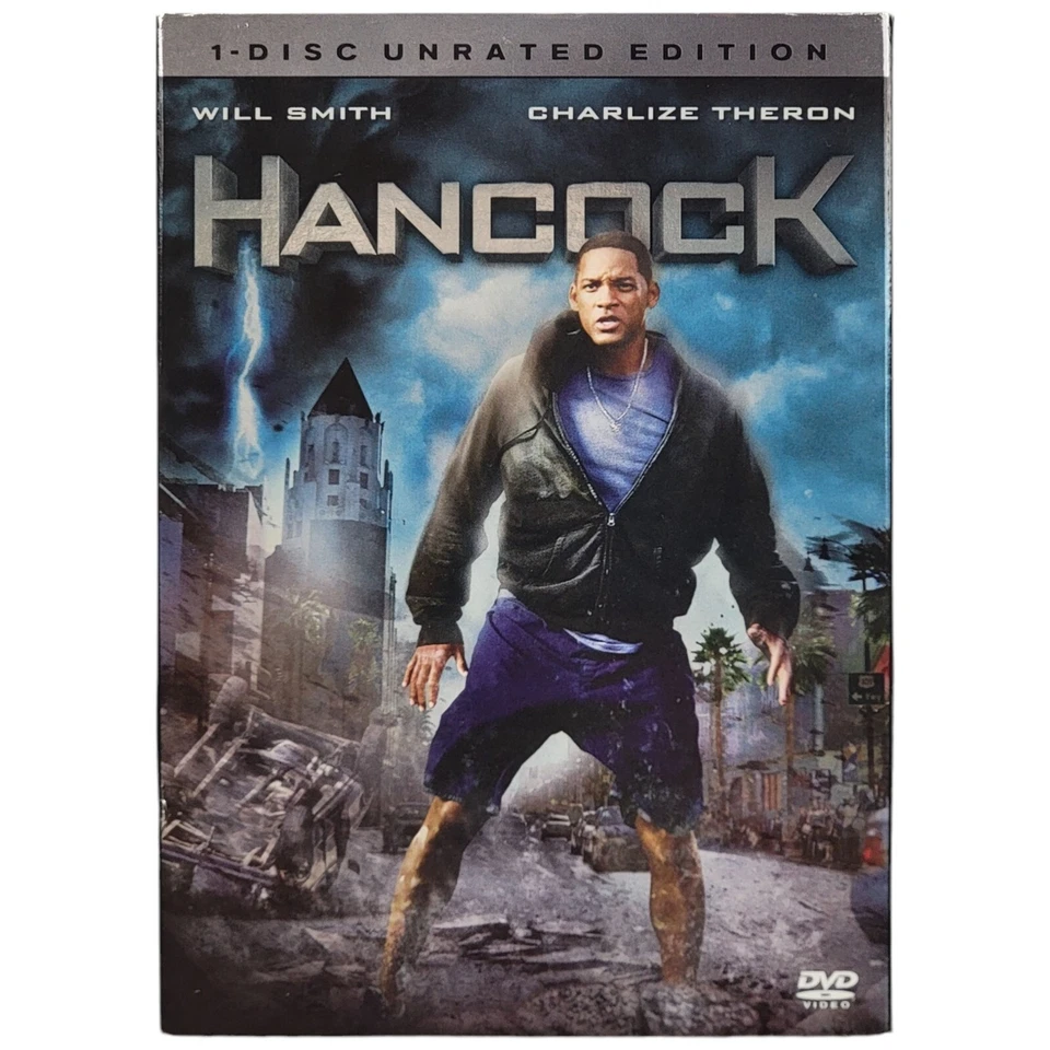 Will Smith Hancock 1-Disc Unrated Edition DVD Columbia 2008 Foto 2 de 4