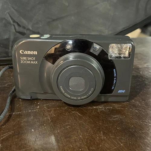 Canon Sure Shot Zoom Max 38-76mm Lens 35MM P&S Film Camera