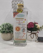 Veet Gold sunblock  sunburn face body corrector oil spf 90 UVA uvb, Pa