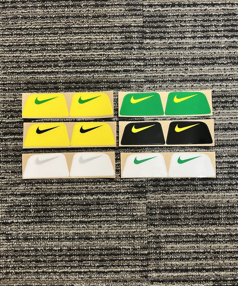 Oregon Ducks NIKE Visor Tabs Helmet Decals Stickers Football Eye Shield Visors