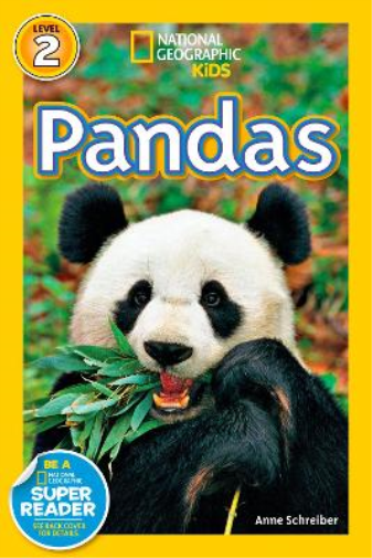 Anne Schreiber National Geographic Kids Readers: Pandas (Tascabile)