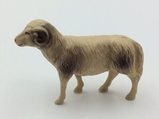 Vintage Celluloid Ram Sheep Rattle Nativity